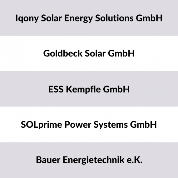 Preview Photovoltaic Installers
